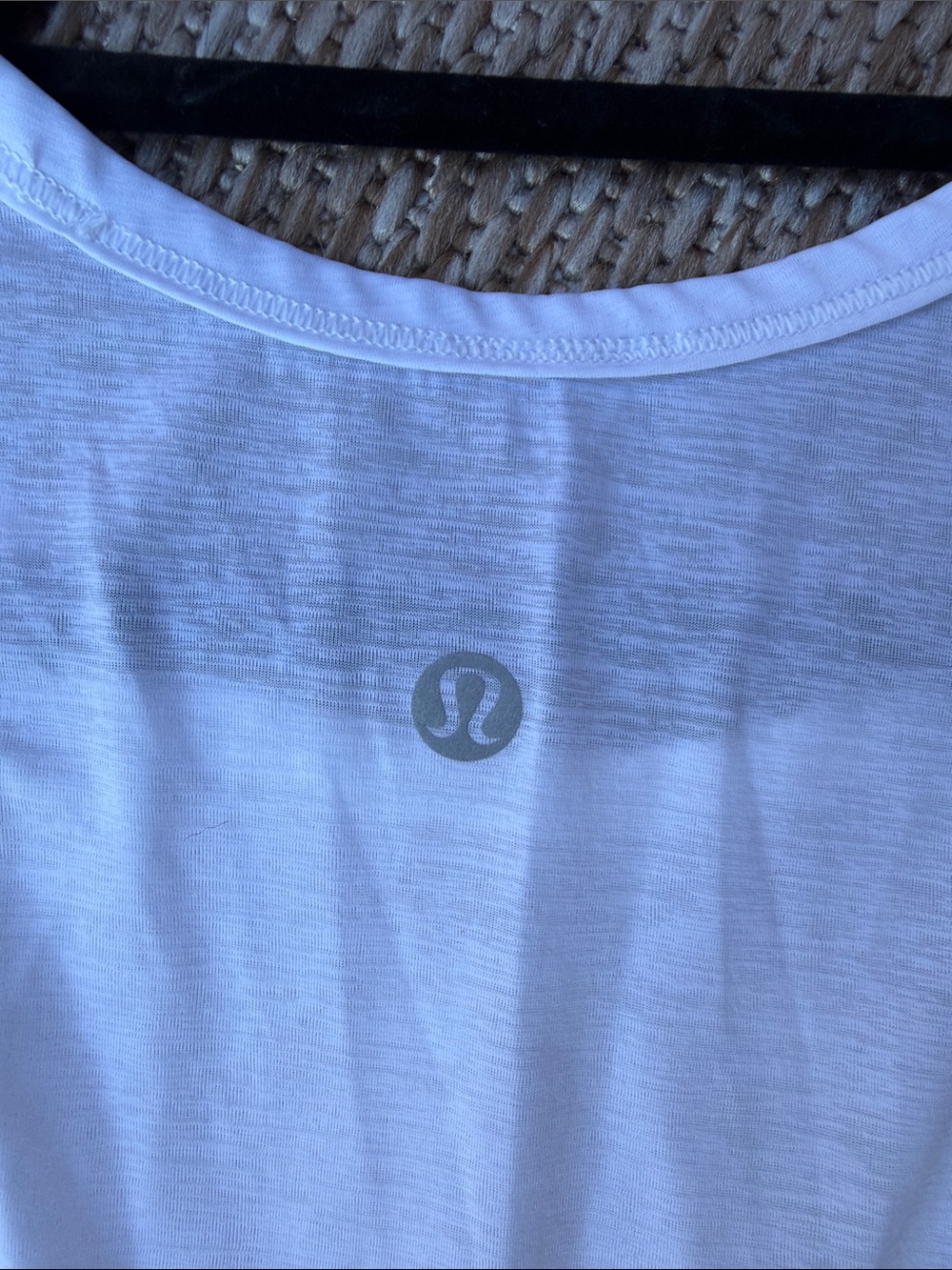 Lululemon White Racerback Tank Top - Lightweight Everyday Layer - Picture 3 of 3